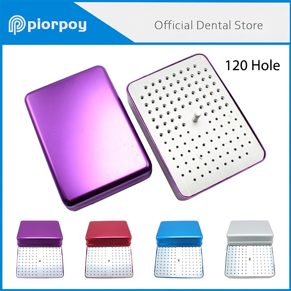 Teeth Whitening Gel For Trays - กล่องใส่เครื่องมือทำฟัน PIORPOY สำหรับฆ่าเชื้อโรคในช่องปาก กล่องใส่เข็มความเร็วสูง 120 ช่อง