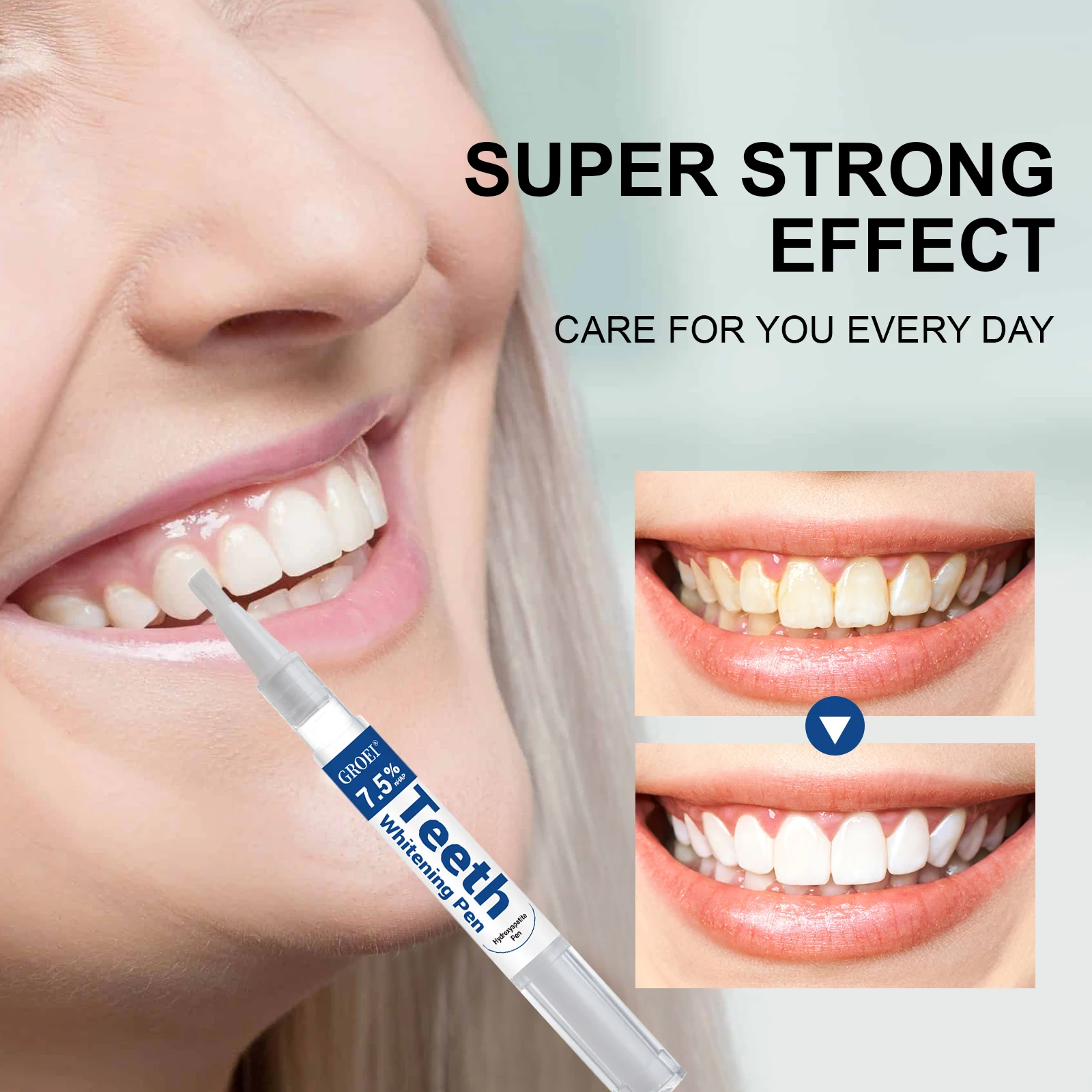 ปากกาฟอกสีฟันไฮดรอกซีอะพาไทต์  - Teeth Whitening Levels บทวิจารณ์และราคา