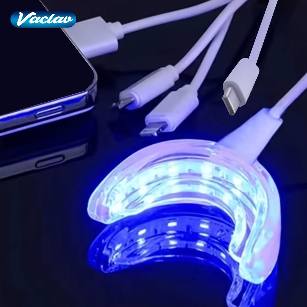 ชุดอุปกรณ์ฟอกสีฟัน Vaclav พร้อ - Teeth Whitening Uv บทวิจารณ์และราคา