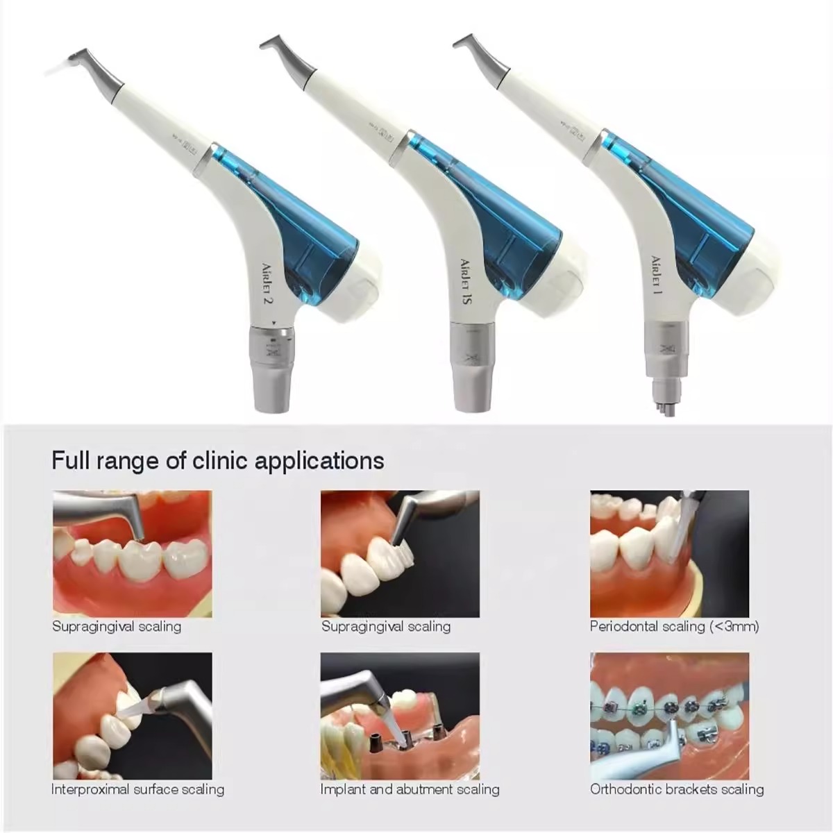 เครื่องขัดฟันด้วยลมสำหรับฟอกสี - Teeth Whitening Quick บทวิจารณ์และราคา