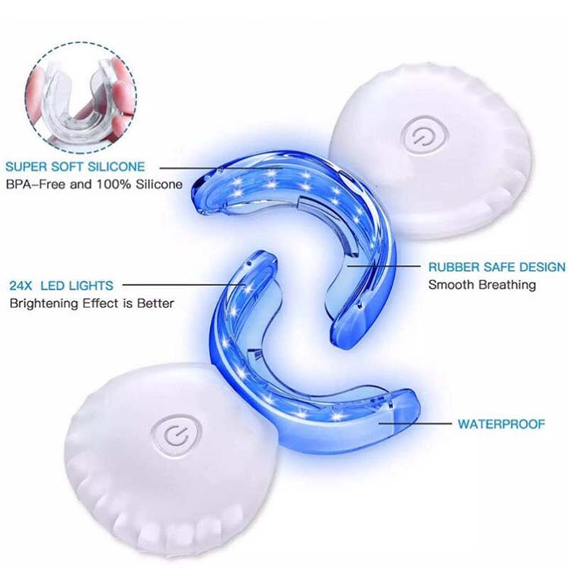 ชุดอุปกรณ์ฟอกฟันขาวแบบมืออาชีพ - Teeth Whitening Home Kit บทวิจารณ์และราคา