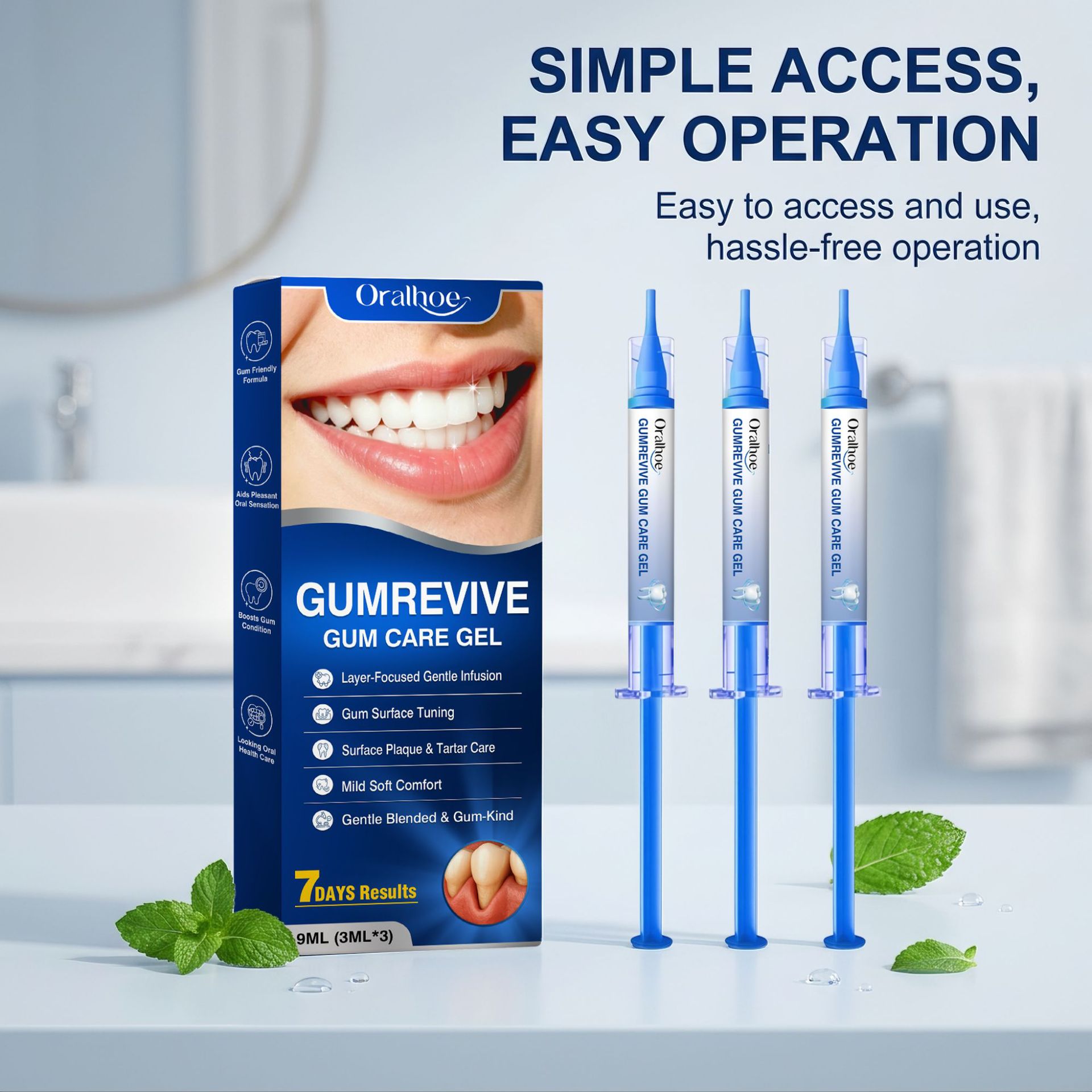 เจลดูแลช่องปาก ชุดหลอดฉีดยาทำค - Teeth Whitening Home Kit บทวิจารณ์และราคา