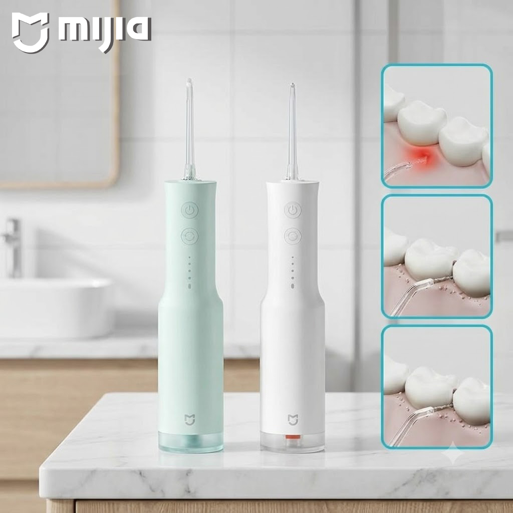 เครื่องฉีดน้ำทำความสะอาดช่องปา - Teeth Whitening Quick บทวิจารณ์และราคา