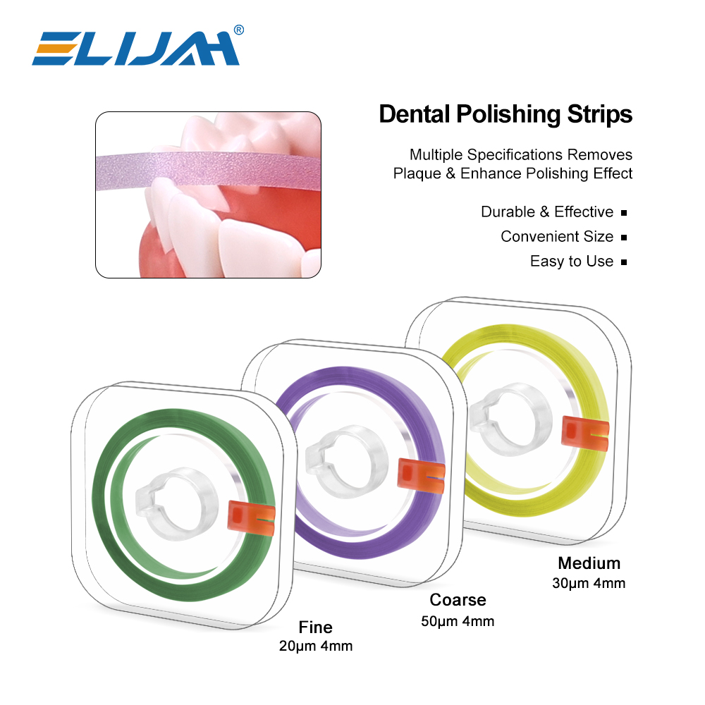ELIJAH แถบขัดฟัน 1 ม้วน ขนาด 6 - Teeth Whitening Strips บทวิจารณ์และราคา