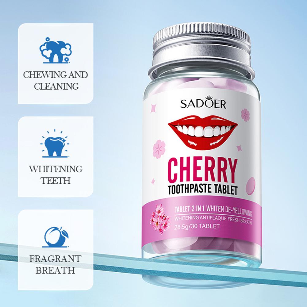 Mint Solid ยาสีฟันเม็ด Mint รส - Teeth Whitening Levels บทวิจารณ์และราคา